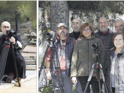 Ángel Puado rueda en Castalla su nueva película